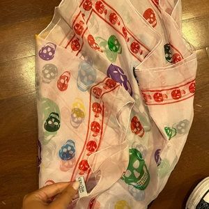 Alexander McQueen Rainbow Scarf